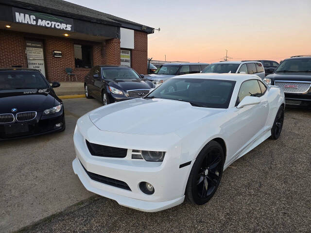 2012 Chevrolet Camaro for sale at Mac Motors in Arlington, TX