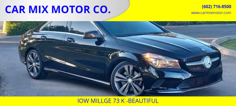 2017 Mercedes-Benz CLA for sale at CAR MIX MOTOR CO. in Phoenix AZ