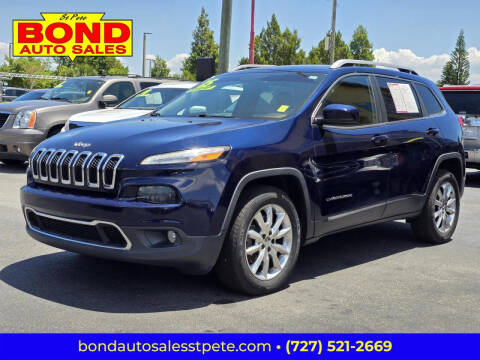 2015 Jeep Cherokee for sale at Bond Auto Sales of St Petersburg in Saint Petersburg FL