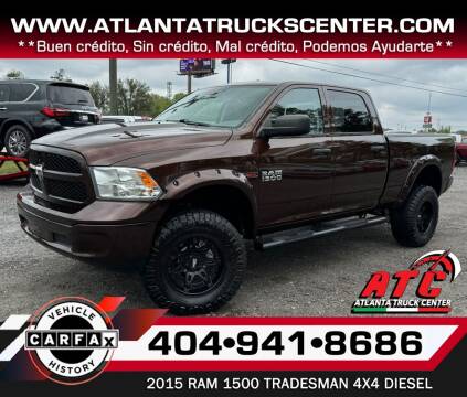 2015 RAM 1500 for sale at ATLANTA TRUCK CENTER LLC in Doraville GA