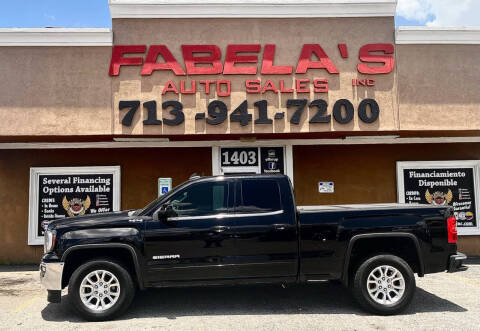 2017 GMC Sierra 1500 for sale at Fabela's Auto Sales Inc. in South Houston TX