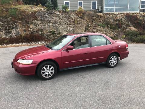 2002 Honda Accord for sale at Goffstown Motors in Goffstown NH
