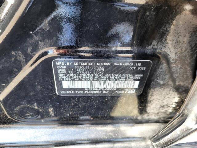 2024 Mitsubishi Mirage Black Edition