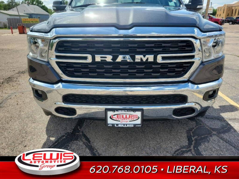 Used 2022 RAM Ram 1500 Pickup Big Horn/Lone Star with VIN 1C6SRFFT9NN417119 for sale in Liberal, KS