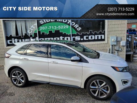 2017 Ford Edge for sale at CITY SIDE MOTORS in Auburn ME
