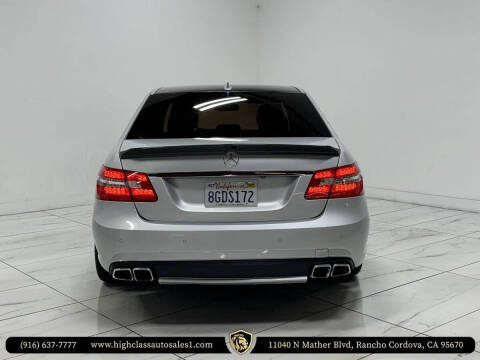 2010 Mercedes-Benz E-Class E 63 AMG