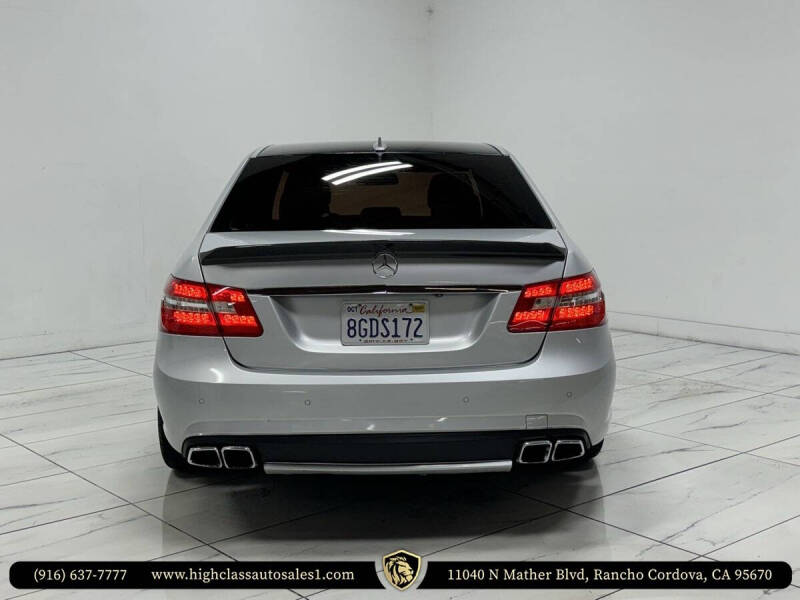 2010 Mercedes-Benz E-Class E 63 AMG