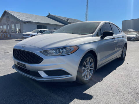 2017 Ford Fusion for sale at BELOW BOOK AUTO SALES in Idaho Falls ID
