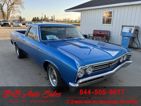 1967 Chevrolet El Camino for sale at B & B Auto Sales in Brookings SD