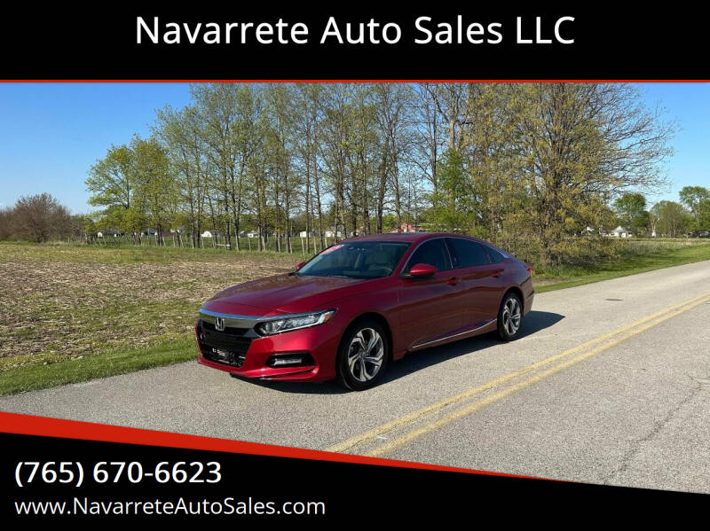 2019 Honda Accord for sale at Navarrete Auto Sales LLC in Frankfort IN
