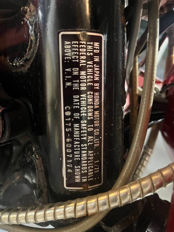 1971 Honda CB 175