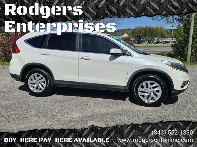 2015 Honda CR-V for sale at Rodgers Enterprises in North Charleston SC