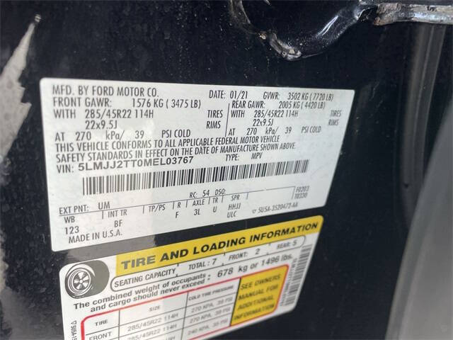 2021 Lincoln Navigator Black Label