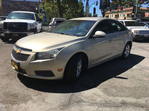 2012 Chevrolet Cruze for sale at MK Auto Wholesale in San Jose CA