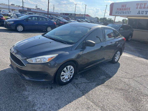 2018 Ford Focus for sale at Texas Drive LLC in Garland TX