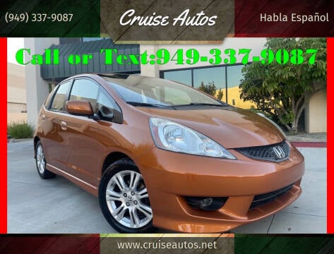 2009 Honda Fit for sale at Cruise Autos in Corona CA