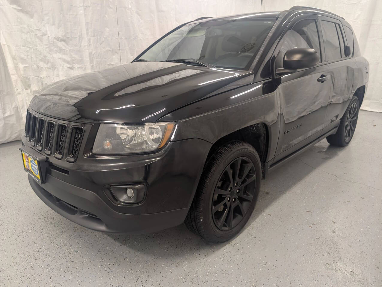Black 2015 Jeep Compass Altitude Edition 4x4 Altitude Edition 4dr SUV 1