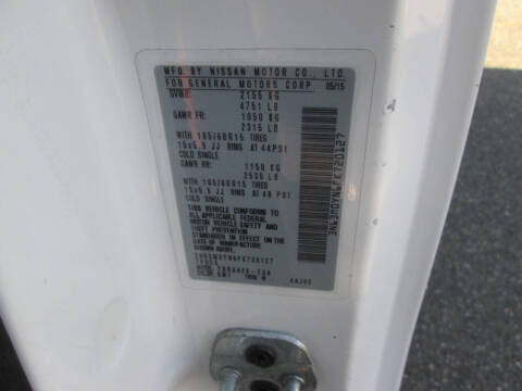 2015 Chevrolet City Express LS