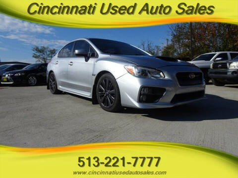 2015 Subaru WRX for sale at Cincinnati Used Auto Sales in Cincinnati OH