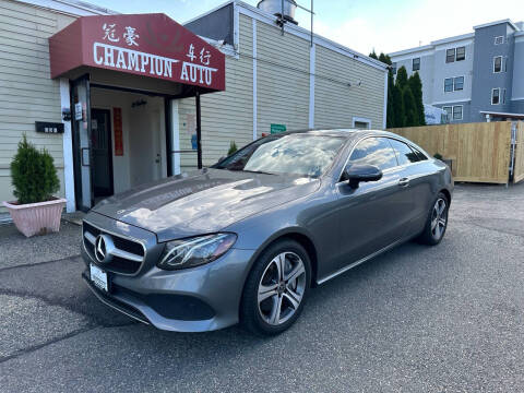 2020 Mercedes-Benz E-Class for sale at Champion Auto LLC in Quincy MA