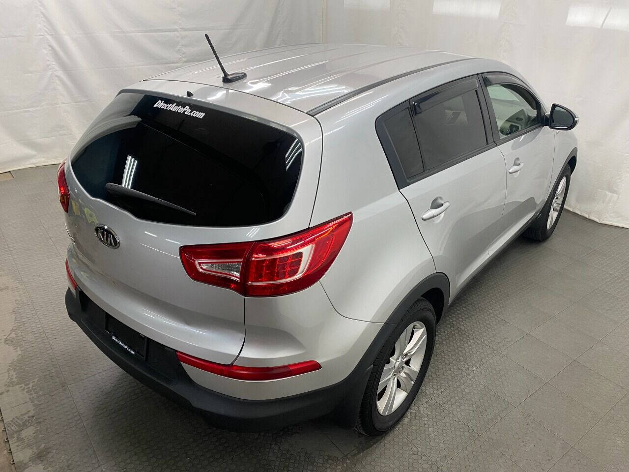 2012 Kia Sportage LX AWD 4dr SUV - Silver exterior view 10
