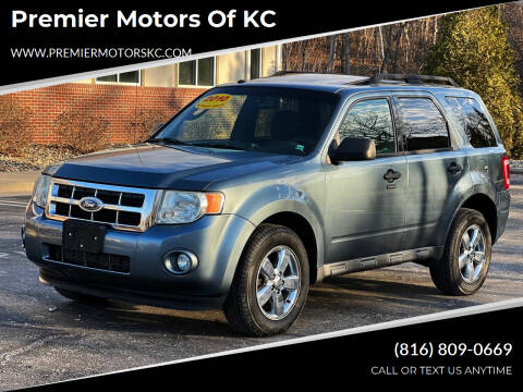 2010 Ford Escape for sale at Premier Motors of KC in Kansas City MO