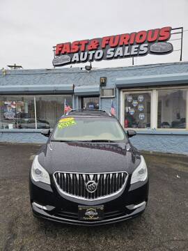 2017 Buick Enclave for sale at FAST AND FURIOUS AUTO SALES in Newark NJ