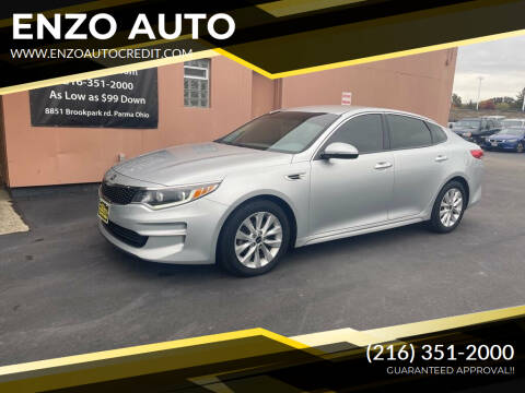 2016 Kia Optima for sale at ENZO AUTO in Parma OH