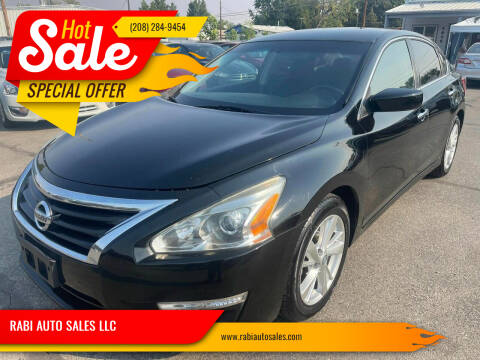 2013 Nissan Altima for sale at RABI AUTO SALES LLC in Garden City ID