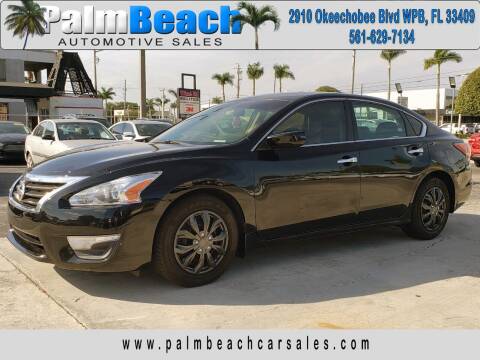2014 Nissan Altima for sale at Palm Beach Automotive Sales in West Palm Beach FL