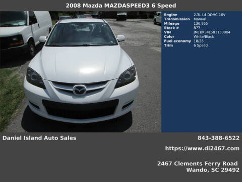 2008 Mazda MAZDASPEED3