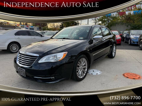 2013 Chrysler 200 for sale at Independence Auto Sale in Bordentown NJ