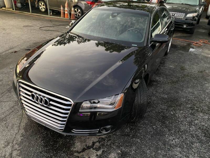 2014 Audi A8 L for sale at THE CAR MANN in Stone Mountain GA