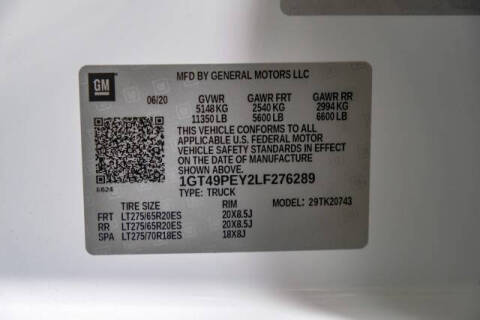 2020 GMC Sierra 2500HD