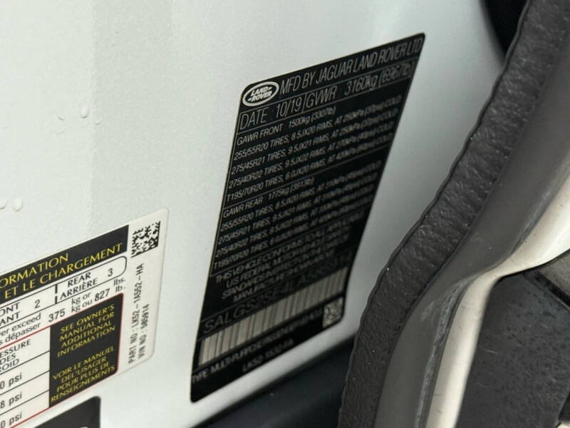 2020 Land Rover Range Rover P525 HSE