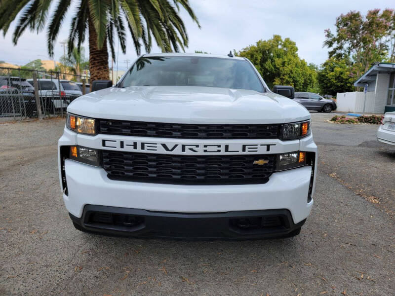 Used 2020 Chevrolet Silverado 1500 Custom with VIN 1GCRWBEK9LZ310224 for sale in Fremont, CA