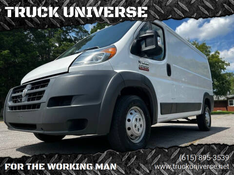 2016 RAM ProMaster for sale at TRUCK UNIVERSE in Murfreesboro TN