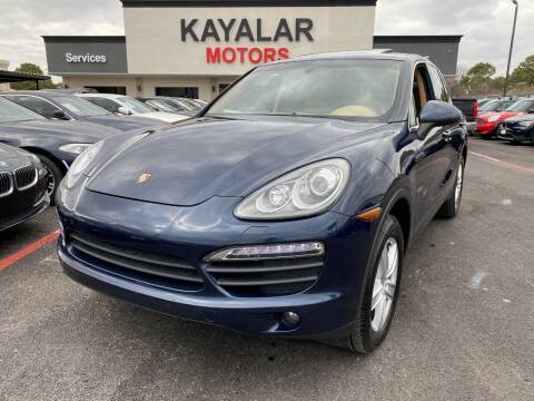 2012 Porsche Cayenne for sale at KAYALAR MOTORS in Houston TX