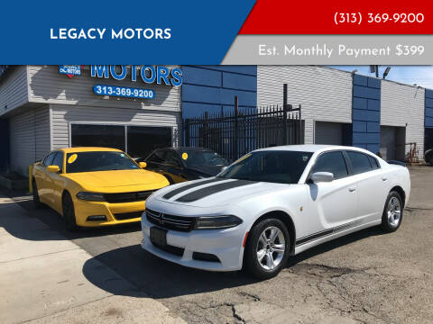 2015 Dodge Charger for sale at Legacy Motors in Detroit MI