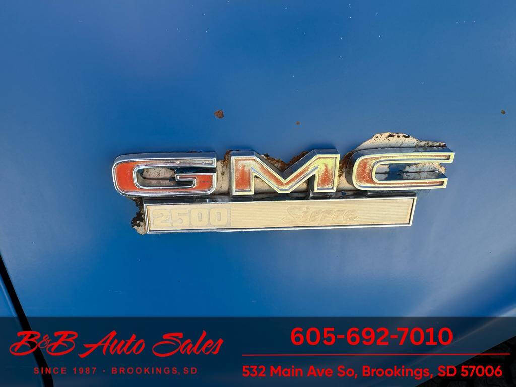1972 GMC Sierra 2500 44