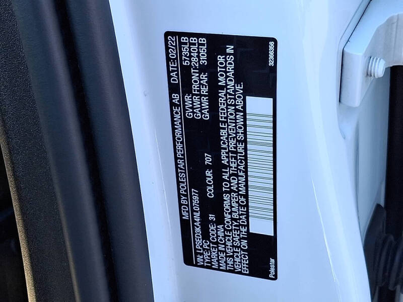 2022 Polestar 2 Long Range Dual Motor