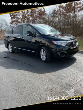 2012 Nissan Quest for sale at Freedom Automotives in Grove City OH