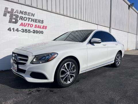 2017 Mercedes-Benz C-Class for sale at HANSEN BROTHERS AUTO SALES in Milwaukee WI