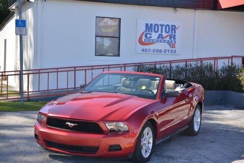 2010 Ford Mustang for sale at Motor Car Concepts II in Orlando FL