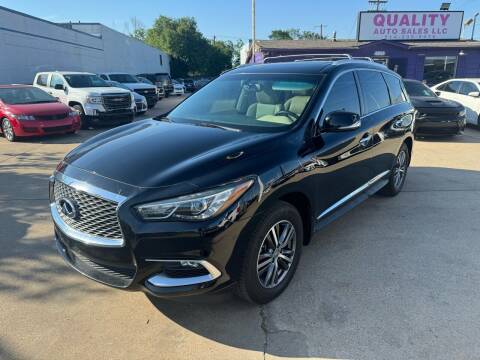 2016 Infiniti QX60 for sale at Quality Auto Sales LLC in Garland TX