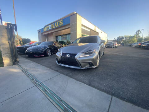2014 Lexus IS 250 for sale at AutoHaus Loma Linda in Loma Linda CA