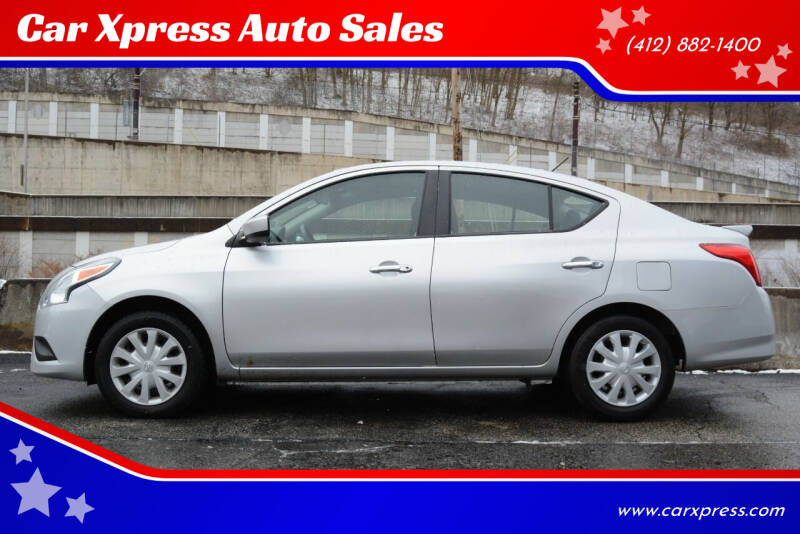 2017 Nissan Versa for sale at Car Xpress Auto Sales in Pittsburgh PA