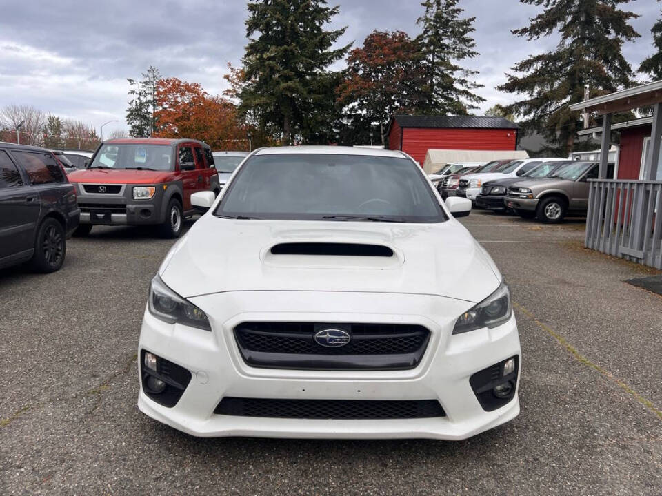 2017 Subaru WRX for sale at PLATINUM AUTO SALES INC in Lacey, WA