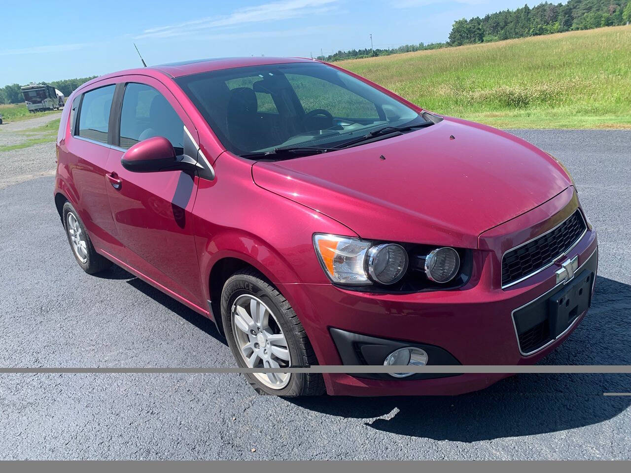 Red 2014 Chevrolet Sonic LT Auto LT Auto 4dr Hatchback 1