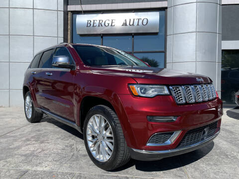 2018 Jeep Grand Cherokee for sale at Berge Auto in Orem UT